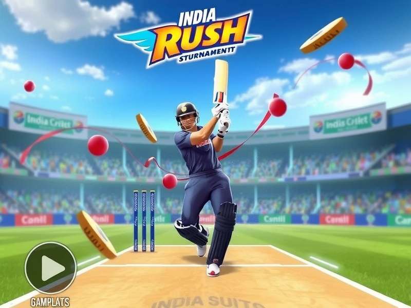 India Cricket Rush Gameplay